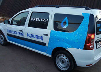 Разработка дизайна для брендирование Лада Ларгус